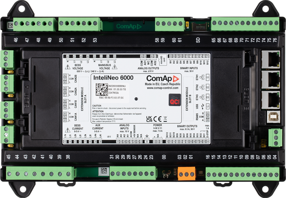 ComAp - InteliGen 500 Microgrid